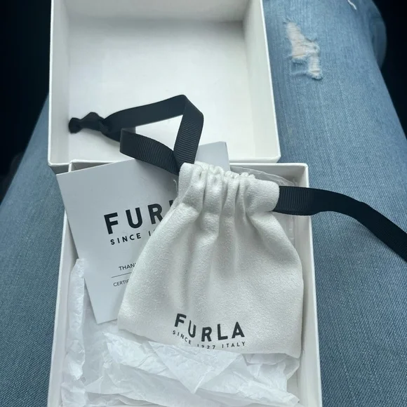 Furla Gold Chain Key Holder - Picture 2 of 16